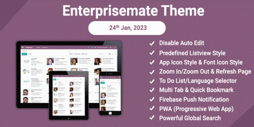 EnterpriseMate Backend Theme CE - Compatibility With Frontend