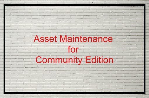 Account Asset Maintenance Management