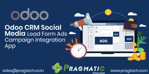 Odoo CRM Social Media Lead Form Dashboard App
