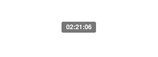 Web Timer Widget