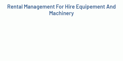 Odoo Rental Management