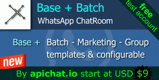 ChatRoom Marketing & Group with Templates