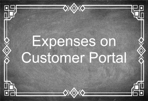 Expenses Portal for Customer