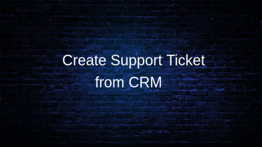 Ticket from CRM Lead
