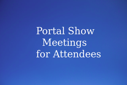 Portal for Calendar Meetings