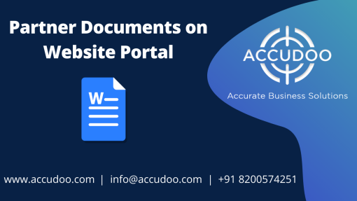 Partner Documents on Website Portal