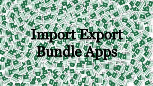 Import Export Bundle Apps