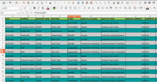 Journal Entries Import