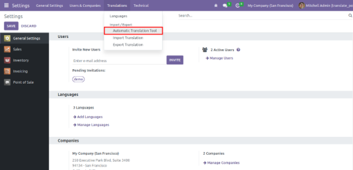 Automatic Translation Tool