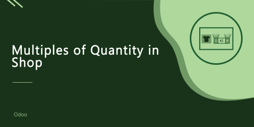 Multiples of Quantity in shop