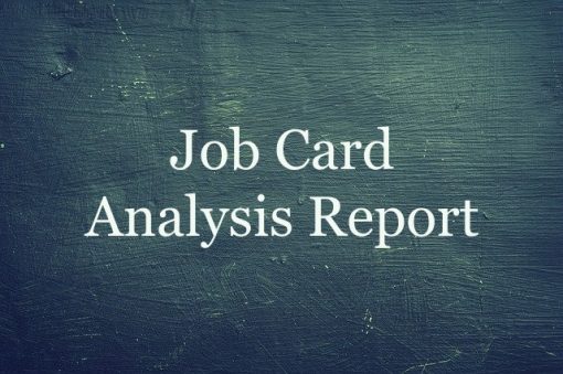 Job Card Reports