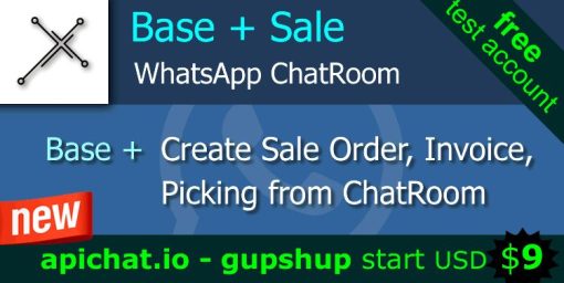 ChatRoom Sale extra, Invoice. Real All in One