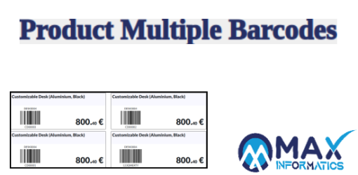 Product Multiple Barcodes