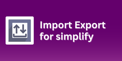 Simplify Import Export