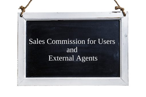 Sales Commission to Internal Users and External Partners