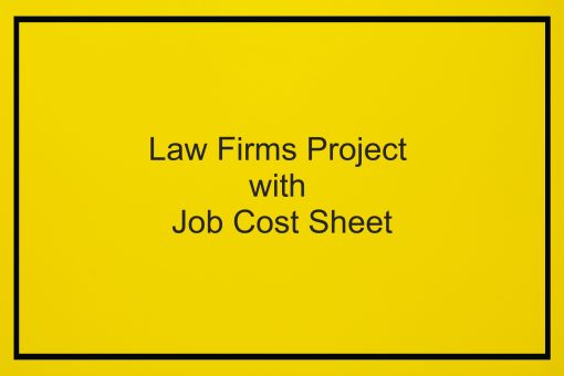 Law Firm Project Job Costing