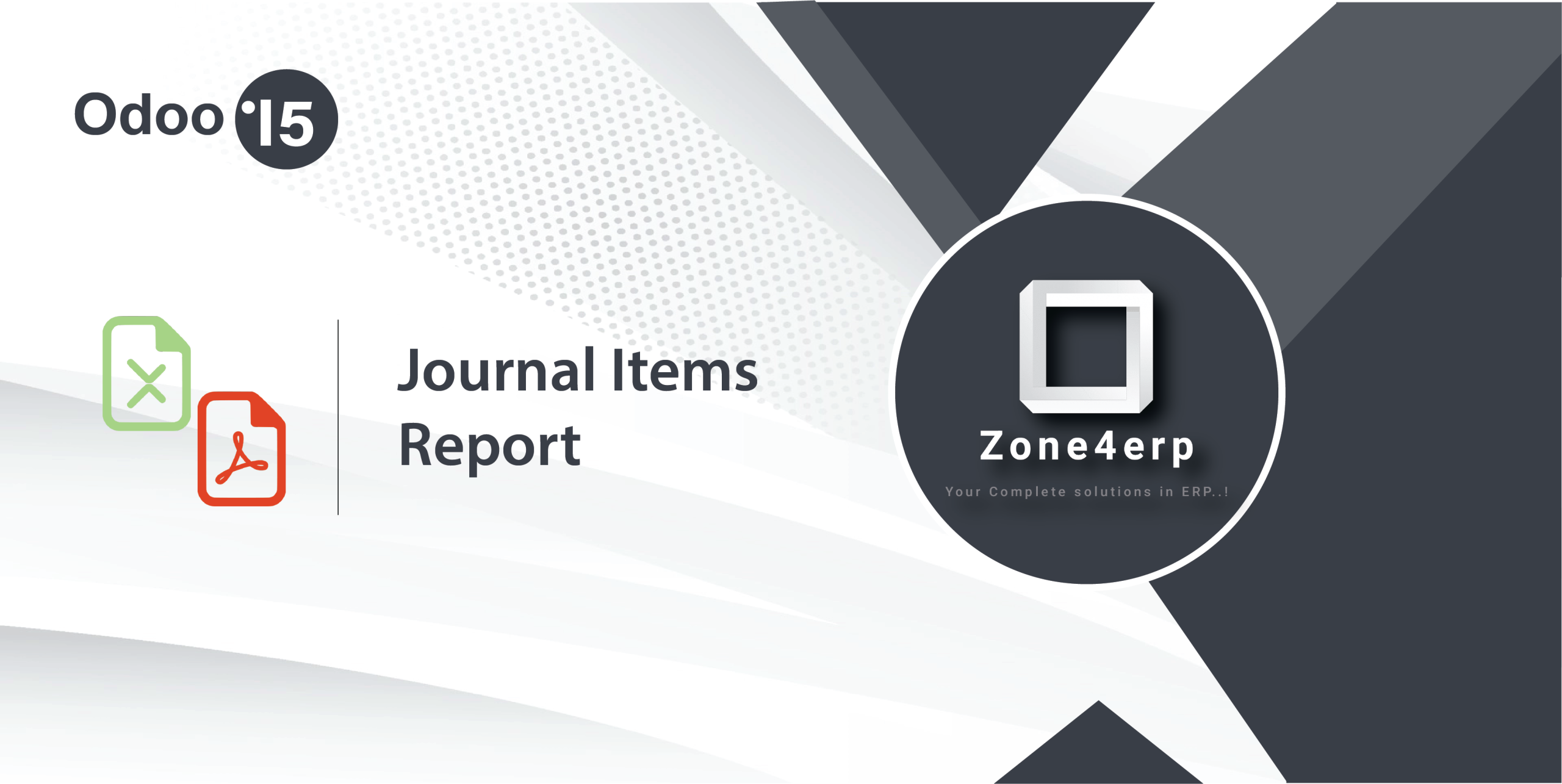Journal Items Report in PDF and XLS