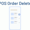 POS Order Delete/ Delete POS Paid Order
