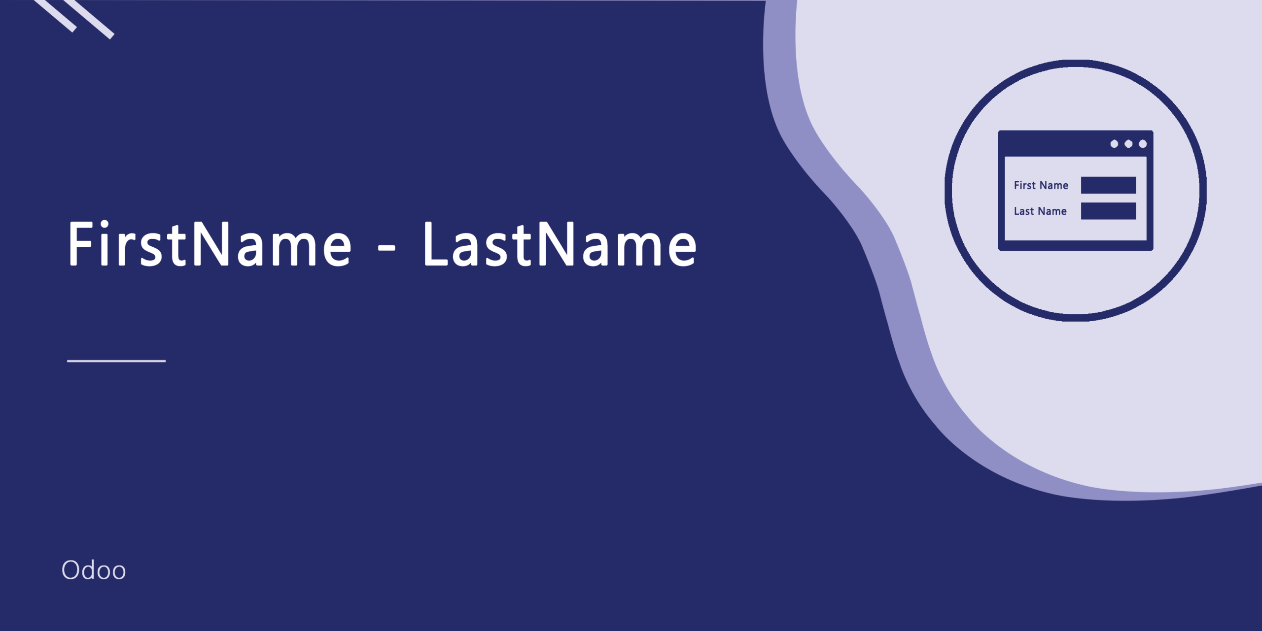 FirstName - LastName