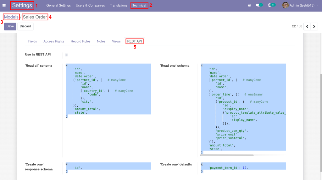 Odoo REST API 