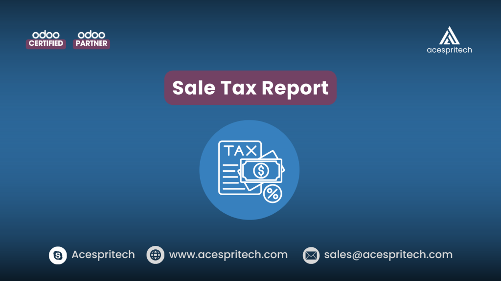 Sale Tax Report