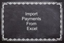 Import Customer/Supplier Payments