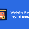 Website Payment PayPal Recurring