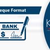 Cheque Format