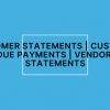 Customer Statements
