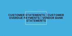 Customer Statements