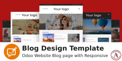 Blog design theme