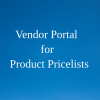 Vendor Portal for Pricelists