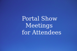 Portal for Calendar Meetings