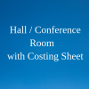 Job Costing Sheet for Hall Booking Request