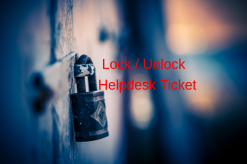 Helpdesk Support Ticket Locking
