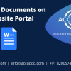 Partner Documents on Website Portal