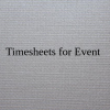 Event with Timesheets Tab