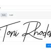 Customer Signature