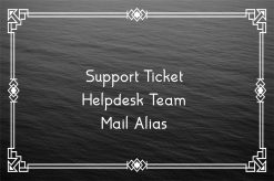 Helpdesk Team Email Alias