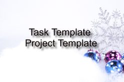 Task Template and Project Template