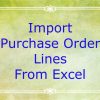 Import Purchase Order Line