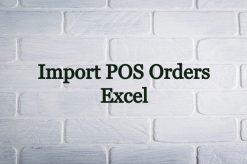 Import POS Orders from Excel