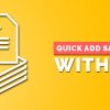 Add Multiple Products On Sale Order