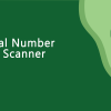 Lot/Serial Number Barcode Scanner