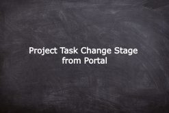 Task Stage Change Portal Customer
