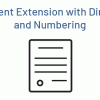 Document-Attachement Extension with Directory and Numbering