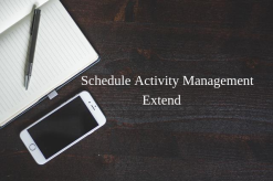 Schedule Activity Management Extension