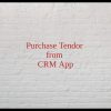 Purchase Agreements / Tendor / Requisition from CRM Opportunity