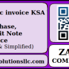 Electronic invoice KSA
