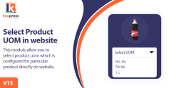 Odoo Select Product UOM In Website